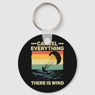 Chaveiro Arte Legal de Kitesurfing Para Homens Mulheres Kit