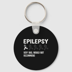 Chaveiro Arte legal Para Homens Mulheres Apoiam Epilepsia A