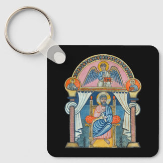 Chaveiro Arte Manuscrita Medieval do Santo Matthew