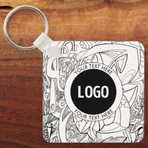 Chaveiro Arte Moderna Original e Seu Logotipo
