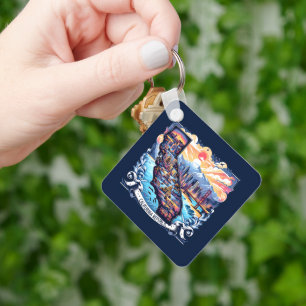 Chaveiro Arte vetorial do mapa da Califórnia