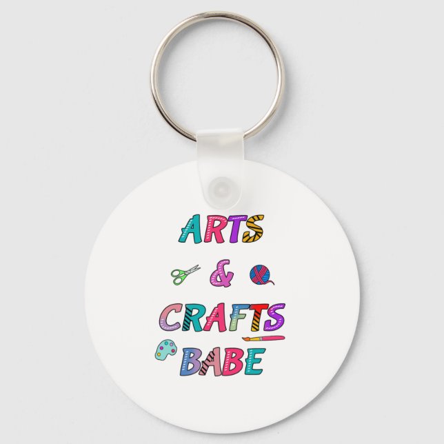 Chaveiro Artes e Artesanatos Babe (Frente)