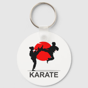 Chaveiro Artes marciais Karate Combate Lutando ou Disparand