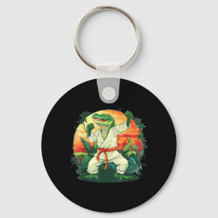 Chaveiro Artes Marciais MMA Taekwondo Crocodilo Karatê Anim