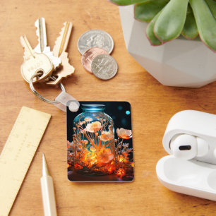 Chaveiro Artsy Flower Jar