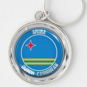 Chaveiro Aruba Round Emblem