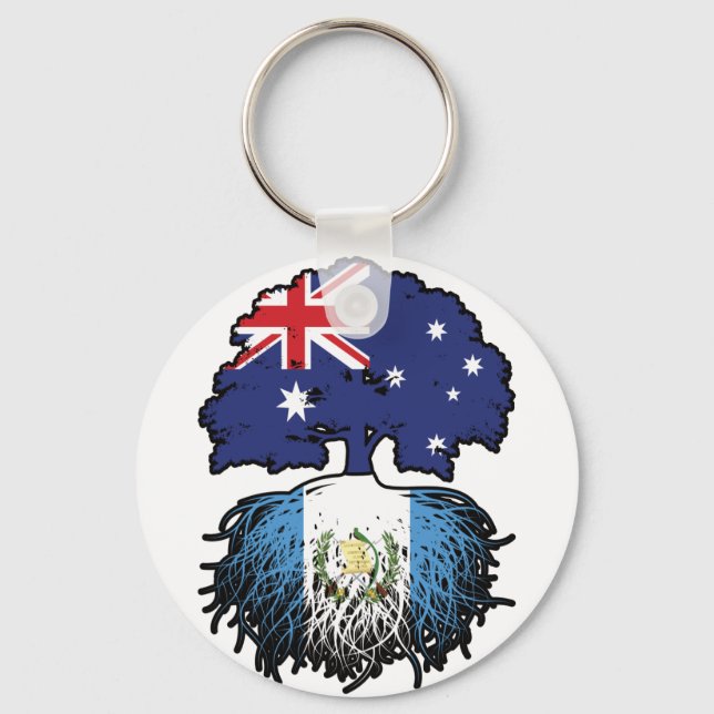 Chaveiro Árvore australiana guatemalteca australiana (Frente)