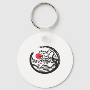 Chaveiro Árvore Bonsai Natural Yin Yang Qi Gong Yoga Tai Ch