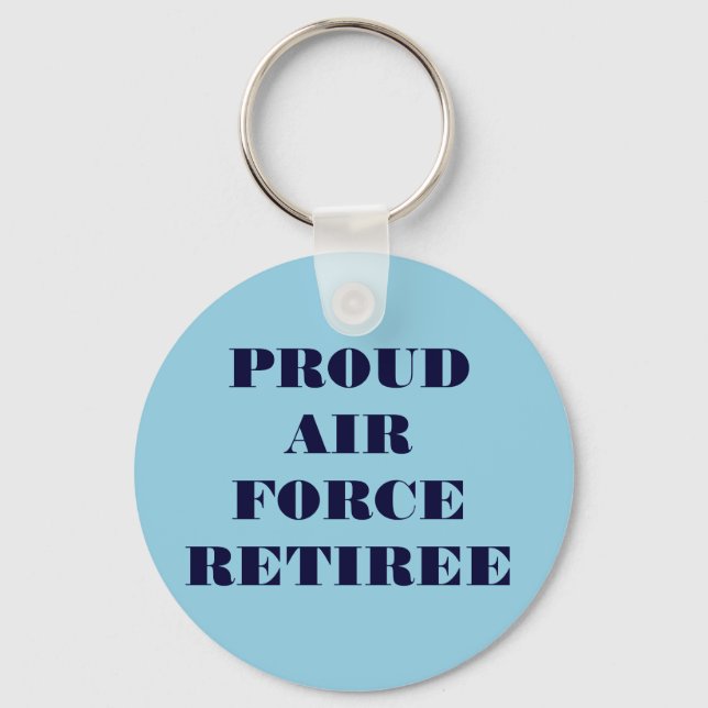 Chaveiro Árvore-chave da Força Aérea Ordenada (Frente)