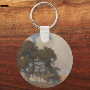 Chaveiro Árvore de carvalho (1910) - Vintage majestosa Aqua