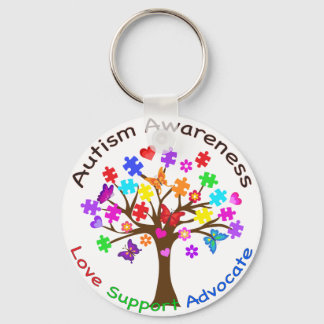 Chaveiro Árvore de Consciência do Autismo