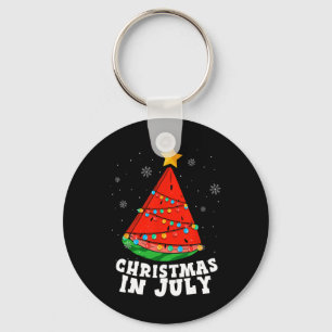 Chaveiro Árvore de Melancia Natal Em Julho Férias de Verão