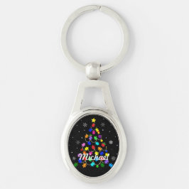 Chaveiro Árvore de Natal Autismo