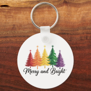 Chaveiro Árvore De Natal Colorida Alegre E Brilhante Gay LG