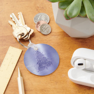 Chaveiro Árvore de Natal Elegante Lavanda charmosa Roxo