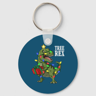 Chaveiro Árvore do Dinossauro de Natal Rex Meninas Crianças