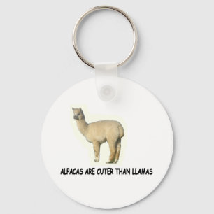 Chaveiro As alpacas são mais bonitos do que lamas