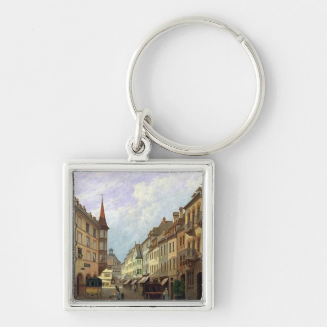 Chaveiro As arcadas, rua grande, Colmar, 1876 (Frente)