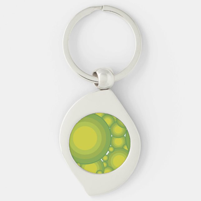 Chaveiro As bolhas verdes (Frente)