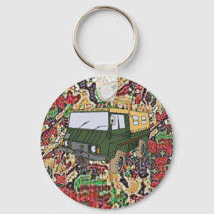 Chaveiro As forças armadas de Pinzgauer 710M transportam a