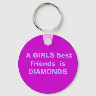Chaveiro As melhores amigas das garotas são os DIAMONDS