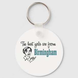Chaveiro As melhores meninas são de Birmingham