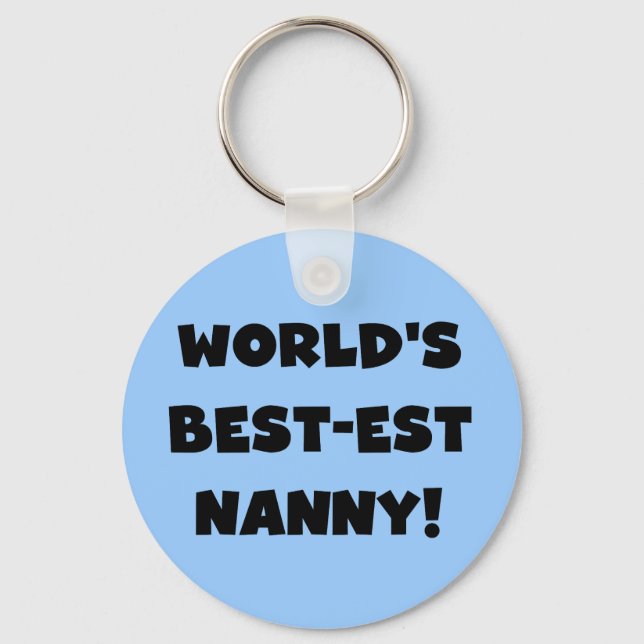 Chaveiro As melhores t-shirts e presentes do mundo negro (Frente)