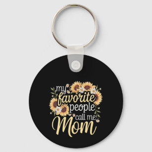 Chaveiro As minhas Pessoas favoritas chamam-me mãe