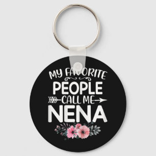 Chaveiro As Minhas Pessoas Favoritas Chamam-Me Nena Cute Pi