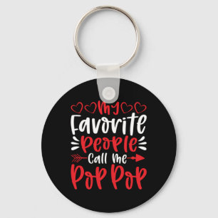Chaveiro As Minhas Pessoas Favoritas Chamam-me Poppop