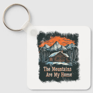 Chaveiro As Montanhas São A Minha Casa