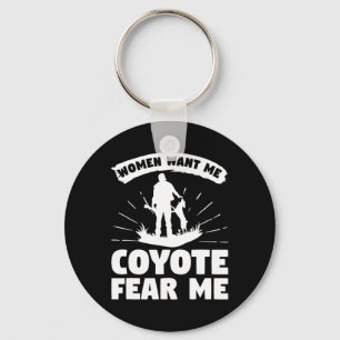 Chaveiro As Mulheres Me Querem Coiote Medo-me Coyotes Hunte