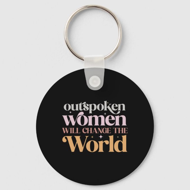 Chaveiro As Mulheres Mudarão O Poder Feminista Mundial (Frente)