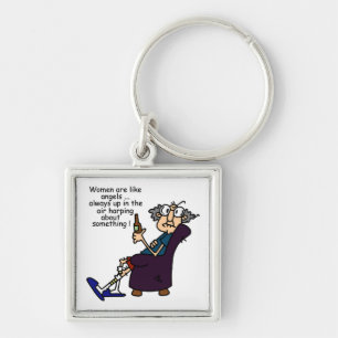 Chaveiro As Mulheres São Como Anjos