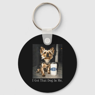Chaveiro As mulheres têm esse cachorro em funny yorkie fuma
