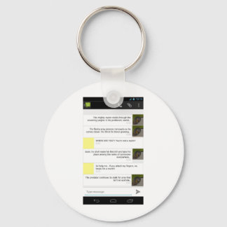 Chaveiro As peças são pequenos Raptores Merch