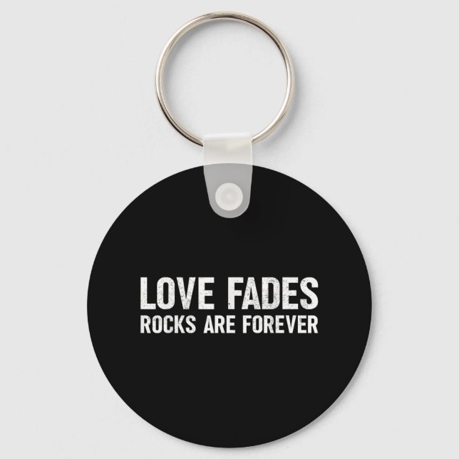 Chaveiro As Rochas Do Amor São Engraçadas Para Sempre (Frente)