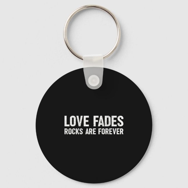 Chaveiro As Rochas Do Amor São Engraçadas Para Sempre (Frente)