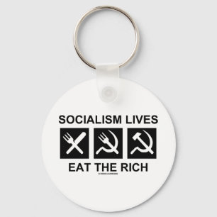 Chaveiro As vidas do socialismo comem o rico (a ciência