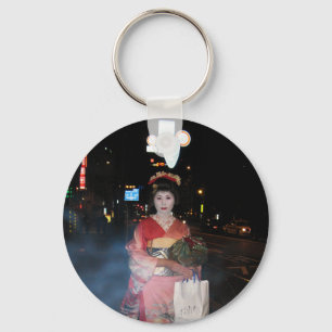Chaveiro Asakusa Geisha Neo Tóquio