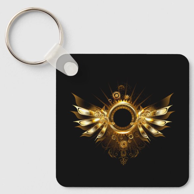 Chaveiro Asas de vapor (Frente)