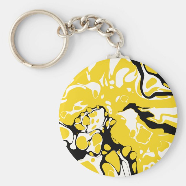 Chaveiro Asher - Liquify Abstraction (Frente)