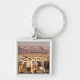 Chaveiro Ásia, Oriente Médio, República do Iêmen. Shibam
