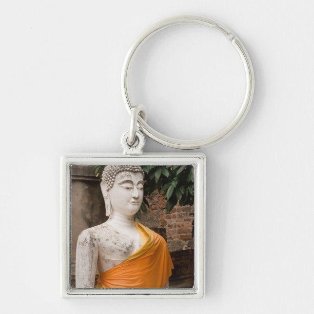Chaveiro Ásia, Tailândia, Sião, Buda em Ayutthaya (Frente)