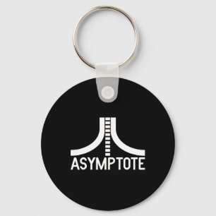 Chaveiro Asinttote De Nerdy Retro Video Game Player Math Te