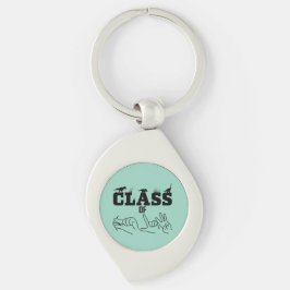 Chaveiro ASL - Classe de 2026 - Graduação ASL Design T-Shir