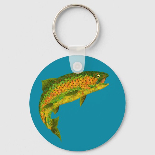 Chaveiro Aspen Arco-Íris Folha 4 (Frente)