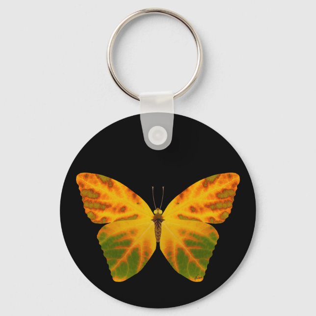Chaveiro Aspen Leaf Butterfly 1 (Frente)