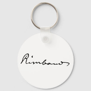 Chaveiro Assinatura de Arthur Rimbaud