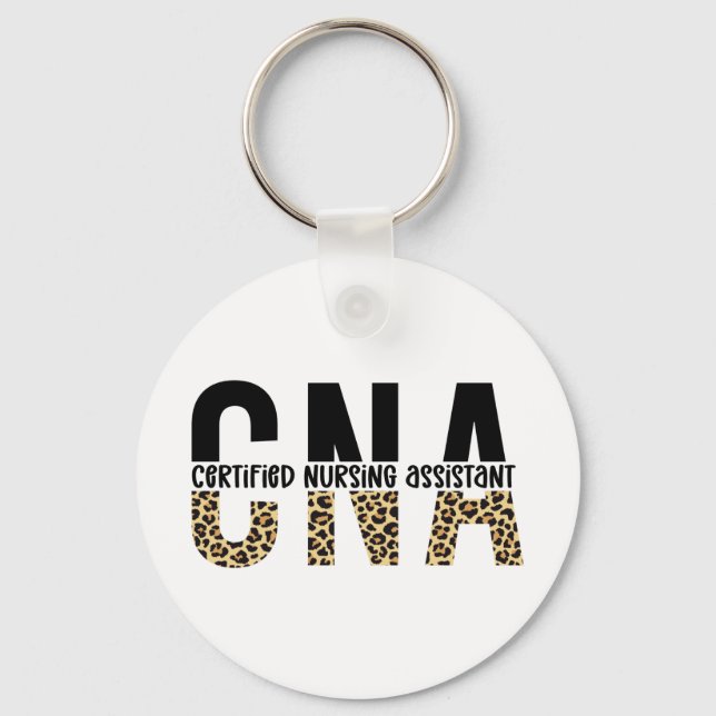 Chaveiro Assistente de Enfermagem Certificado CNA Cheetah I (Frente)